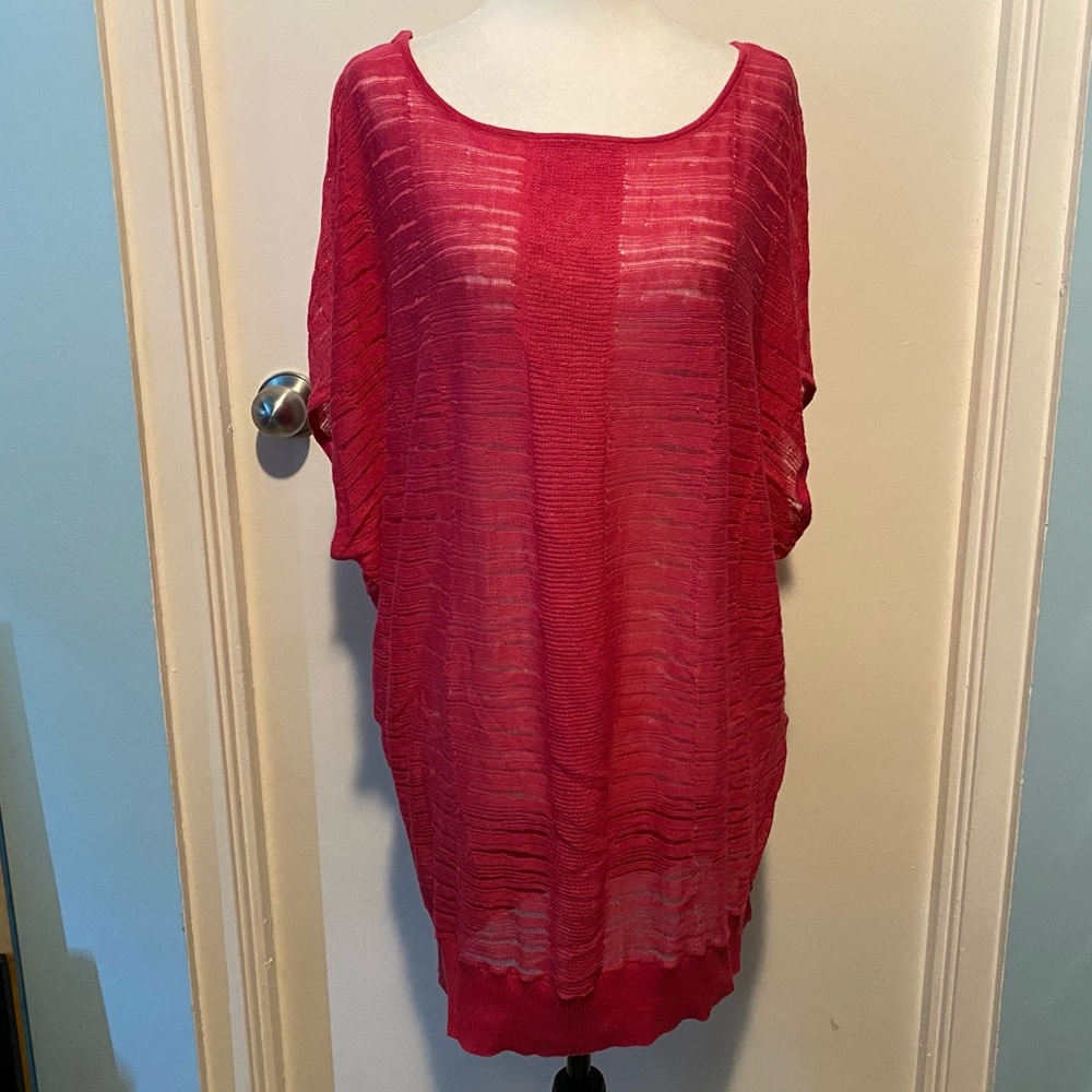 MXM SUPER CUTE HOT PINK TUNIC
